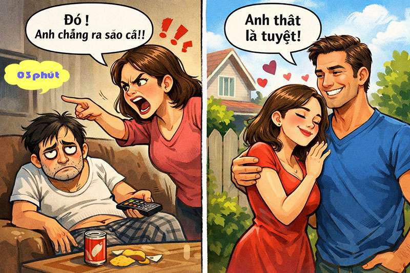 Chai xịt Sìn Sú Đế Vương bí quyết kéo dài – Vợ mắt chữ O mồm chữ A